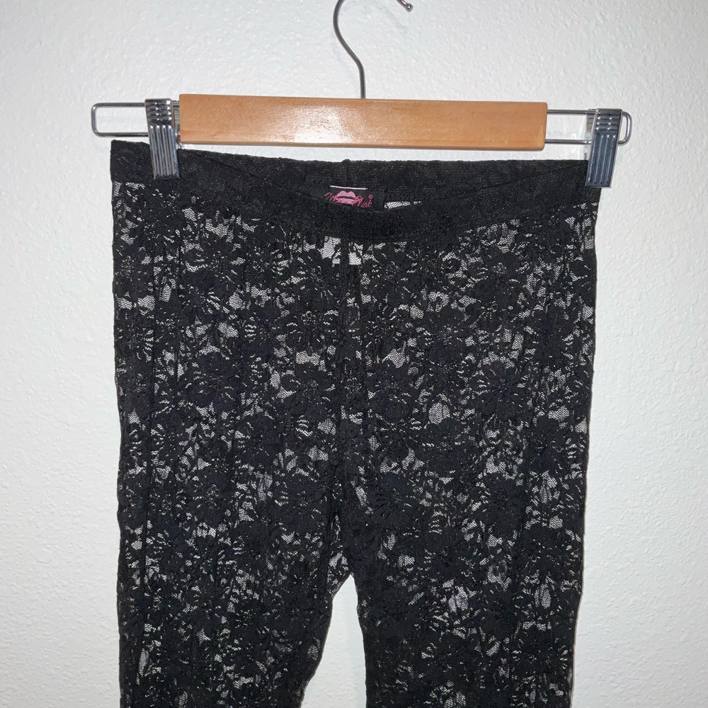 Lace capris